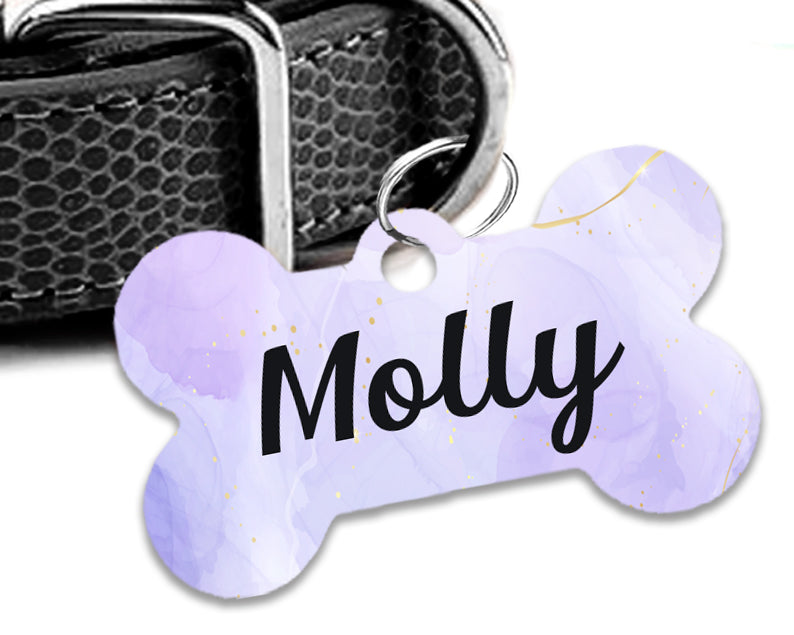 Pet ID Tag | The Periwinkle Marble